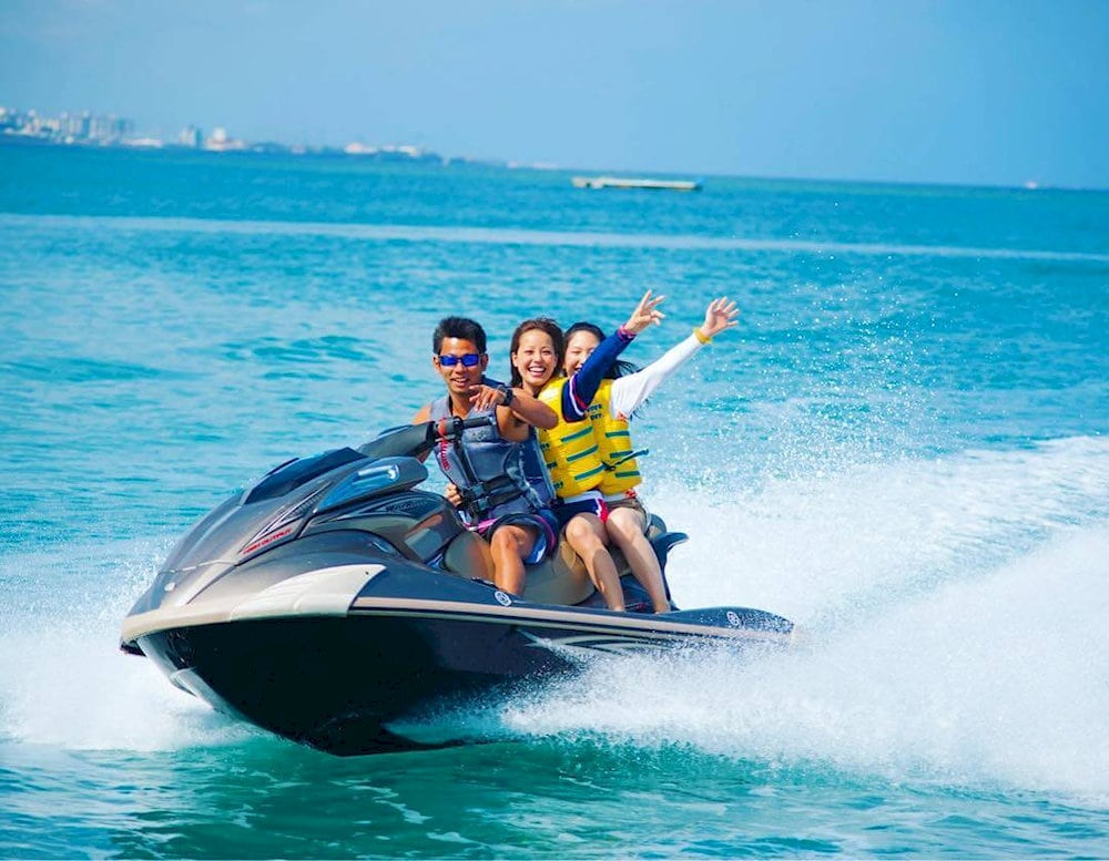 Visitors will have the opportunity to experience exciting water games